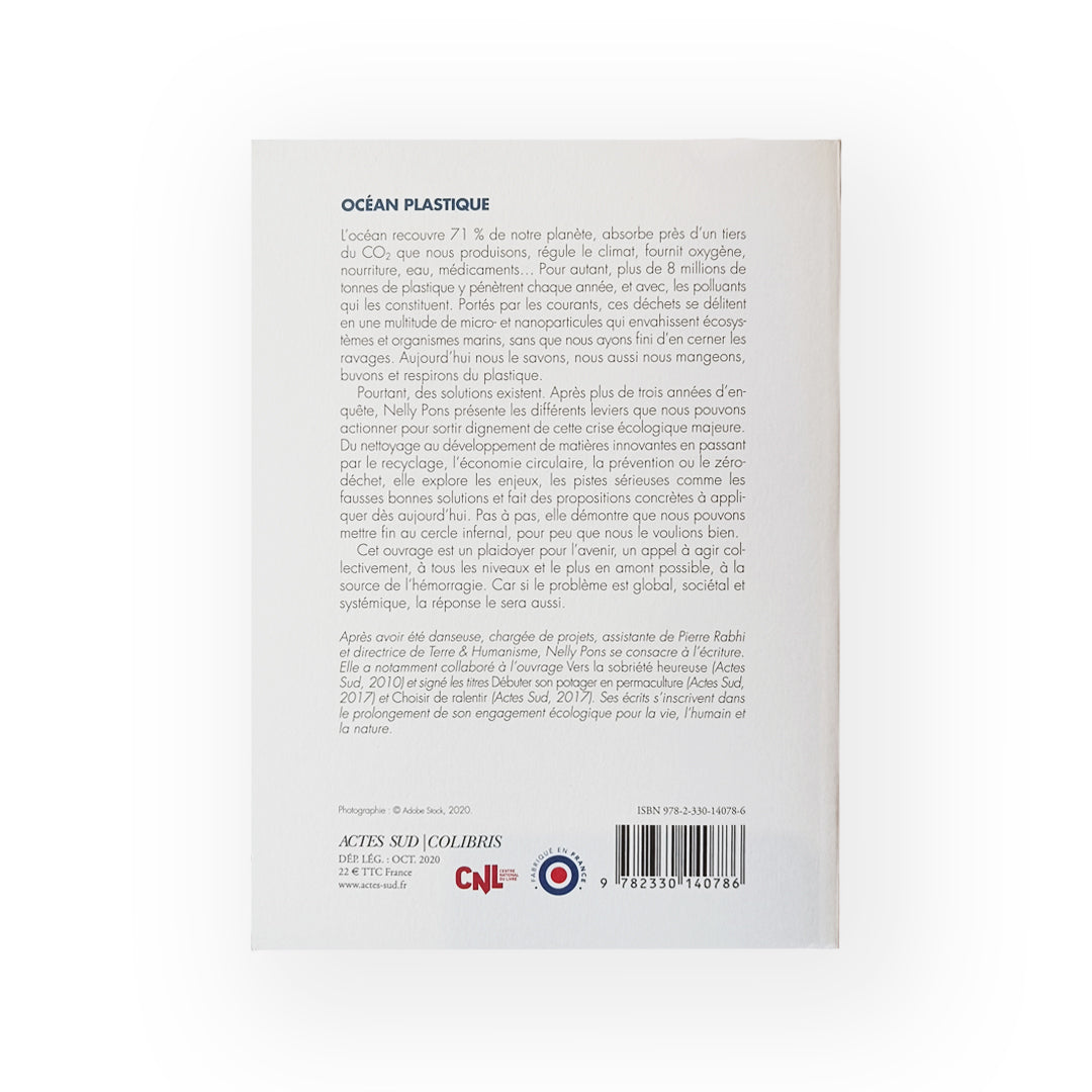 Livre Océan Plastique - Nelly Pons