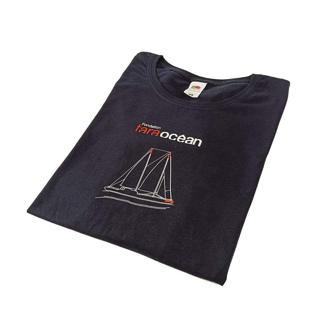 T-shirt noir Fondation Tara Océan - Homme